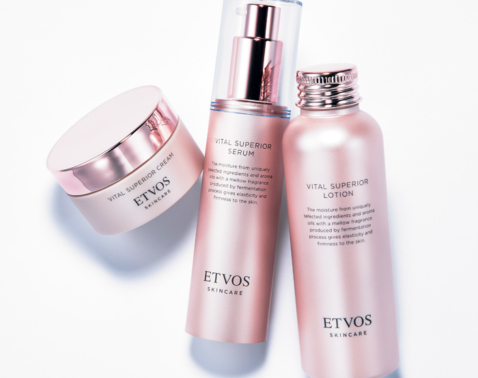【ETVOS最新スキンケア】敏感肌でも使える！肌のハリに特化したアイテムが誕生