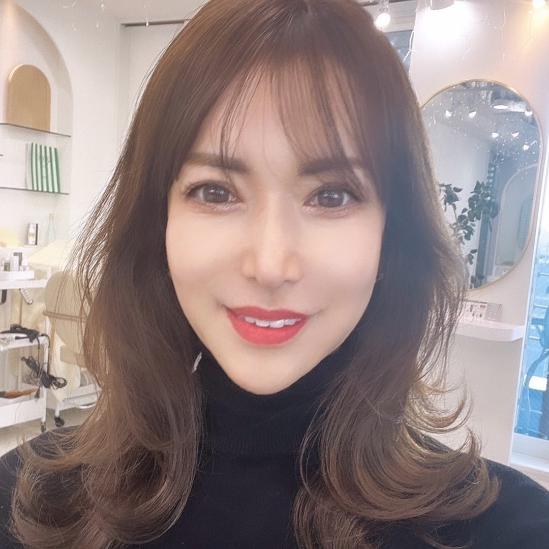 40代私のヘアスタイル！韓国くびれヘアー♪