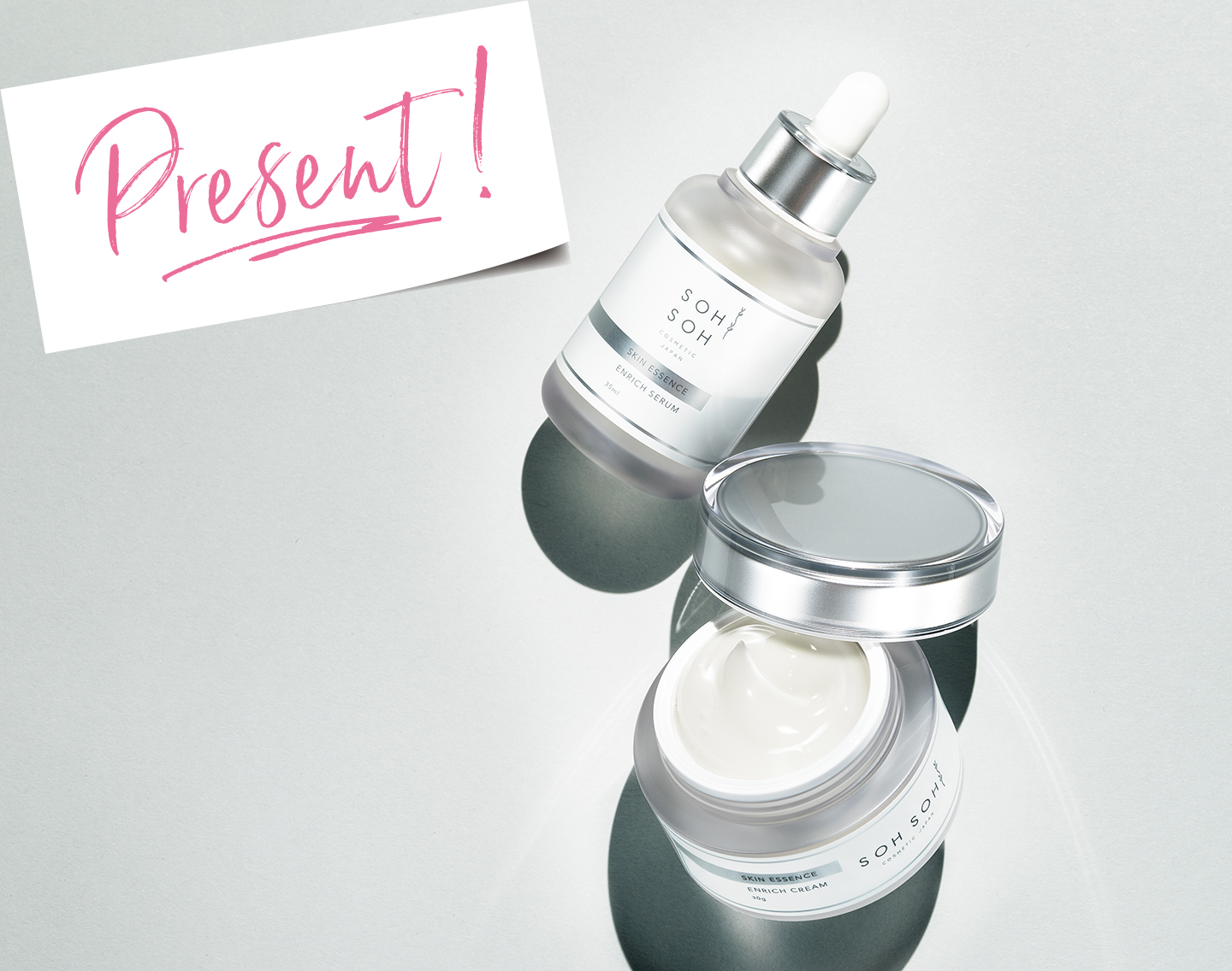 応募は終了いたしました。【8/16まで】SOH SOH COSMETICの美容液と 
