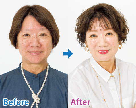 モデル級にカッコよく！70歳ばあばがプロの手で大変身…驚きのBefore→After