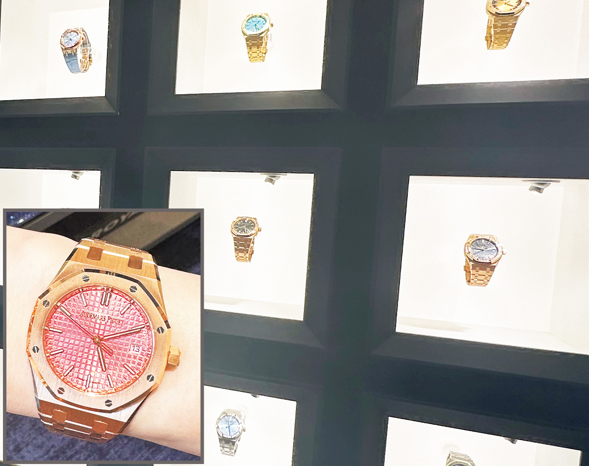オーデマピゲ♥時計＆ジュエリーケース 美女医3名のスイス旅に潜入！「オーデマ ピゲ」究極の部屋が凄すぎて
