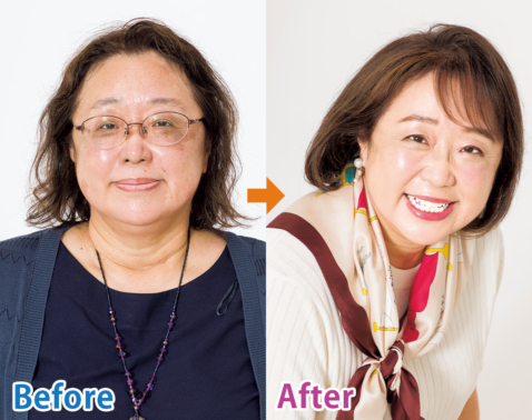 「これ本当に同じ人」!?64歳ばあばが衝撃の大変身…驚きのBefore→After