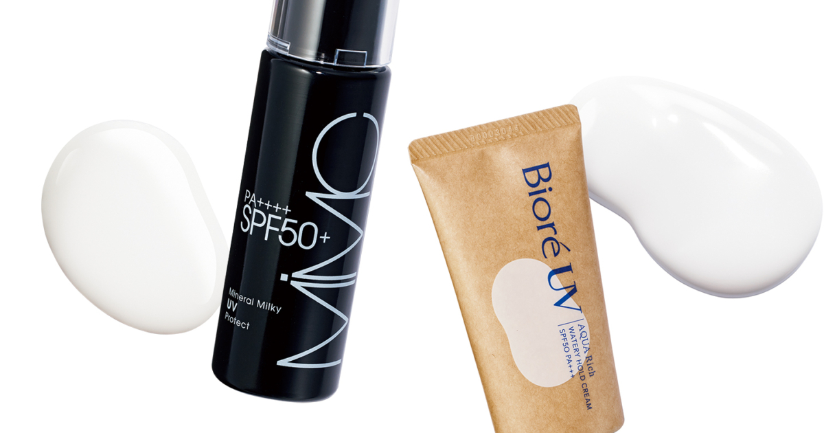 肌にやさしい2025年新作UV】紫外線吸収剤フリーの「人気日焼け止め」3