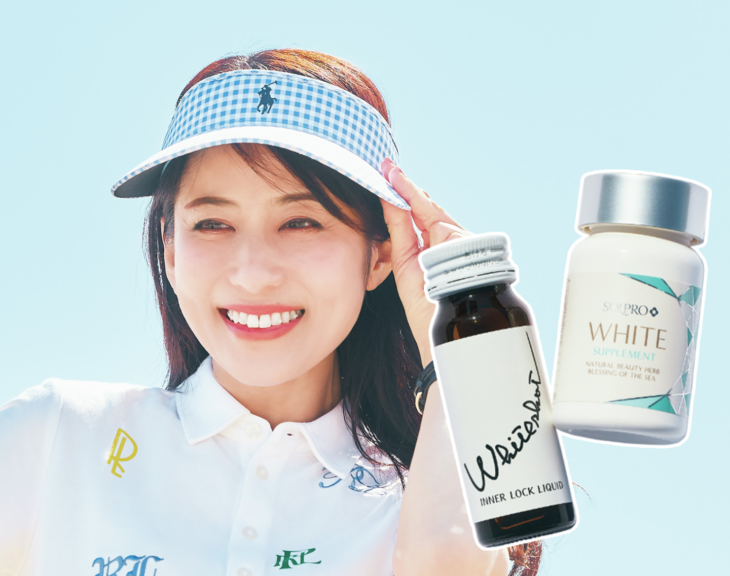「ゴルフ好きなのに日焼けをしない」46歳美女はいったい何をしてるの？