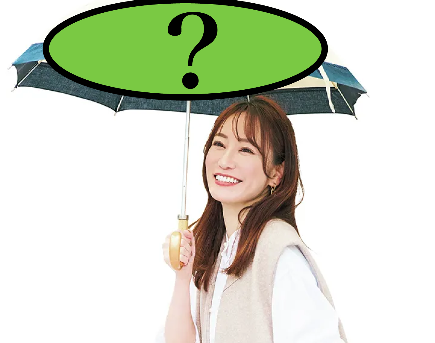 アラフォー美白美女が【日焼けしない】ファッション！「日傘のこだわりは…」