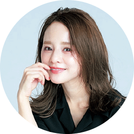 <small>美容インフルエンサー</small><br> 田中亜希子<small>さん 45歳</small>