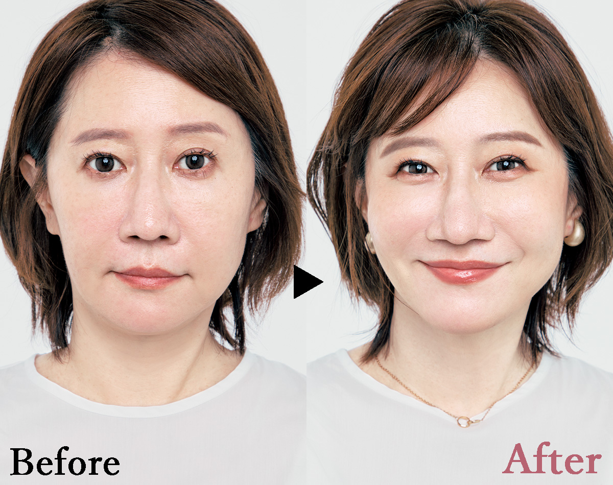 「キツそう・怖そう」を解消！”求心顔さん”の眉メイク【Before→After】