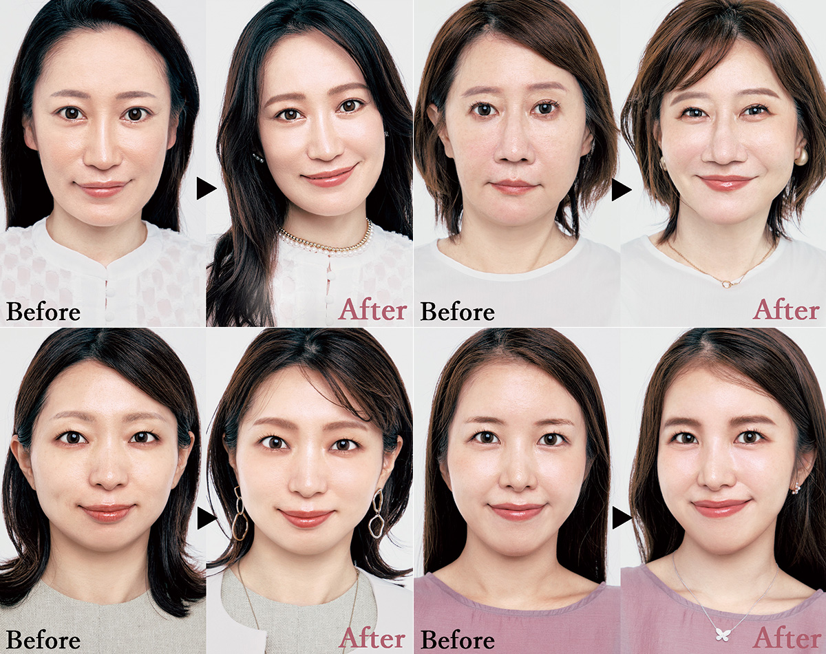 【面長、エラハリ…顔タイプ別】目ヂカラが段違いになる「眉メイク」4選