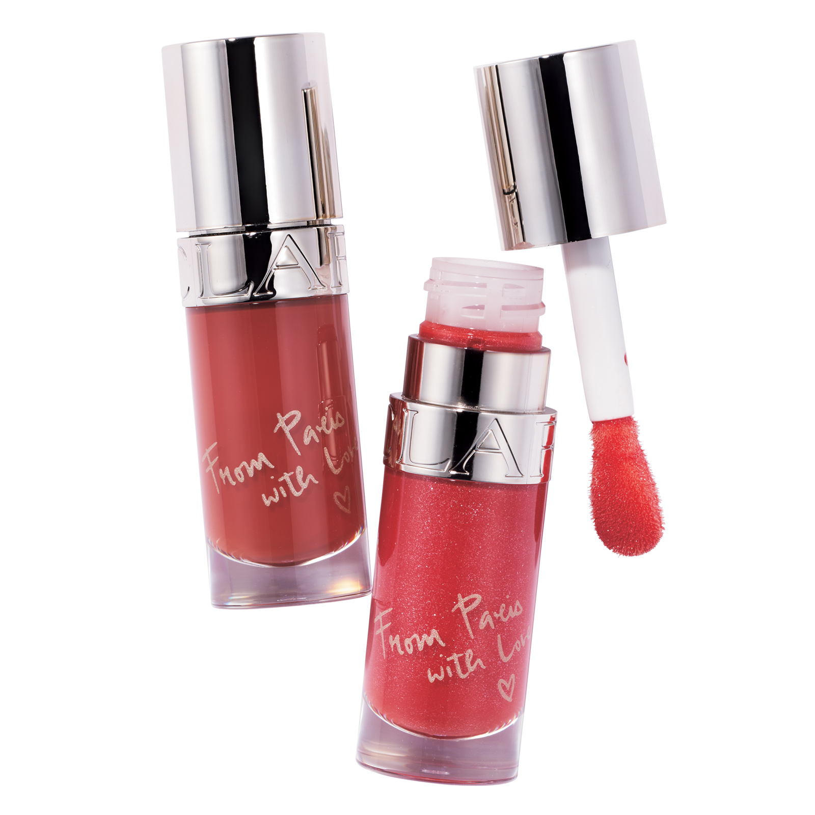 クラランス リップコンフォートオイル 左から：30、29