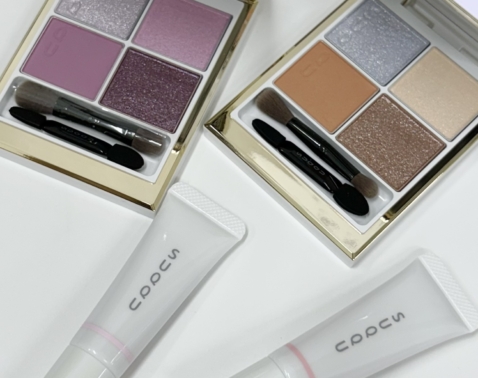 【2025クリスマスコフレ】どっちも可愛すぎる！SUQQUの2セットを塗り比べてみた