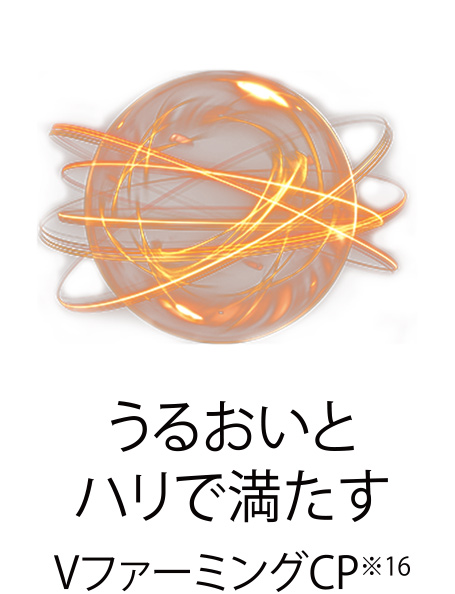 うるおいとハリで満たすVファーミングCP※16
