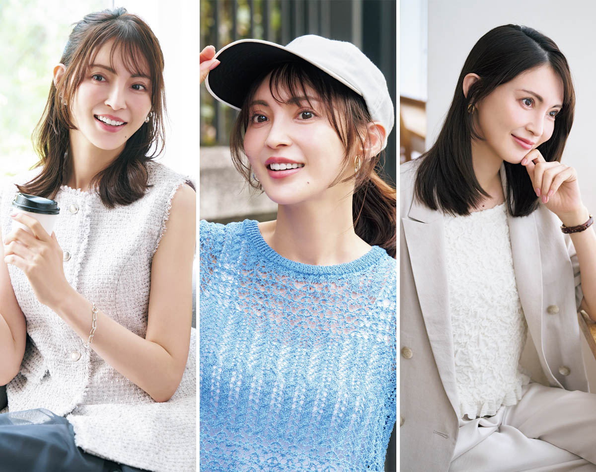 押切もえさん実演！大人の”秋バテ髪”を救う【簡単ヘアアレンジ】3選