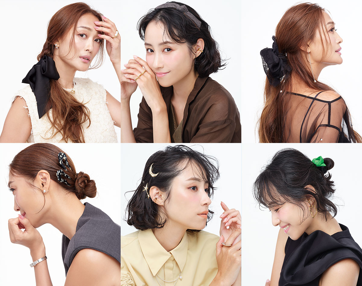 40代50代の髪悩みは「ヘアアクセ」で解決！今っぽ抜け感がかなう【6つのヘアアレンジ】