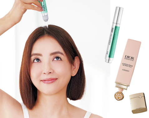 メイク前に朝仕込むだけ！“たるみを防ぐ”目元と頭皮の集中ケア