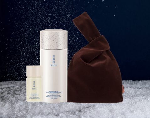 【本日発売】癒しが必要な40代に！香りで整うSEKKISEI BLUEのミスト＆オイルのホリデーキット