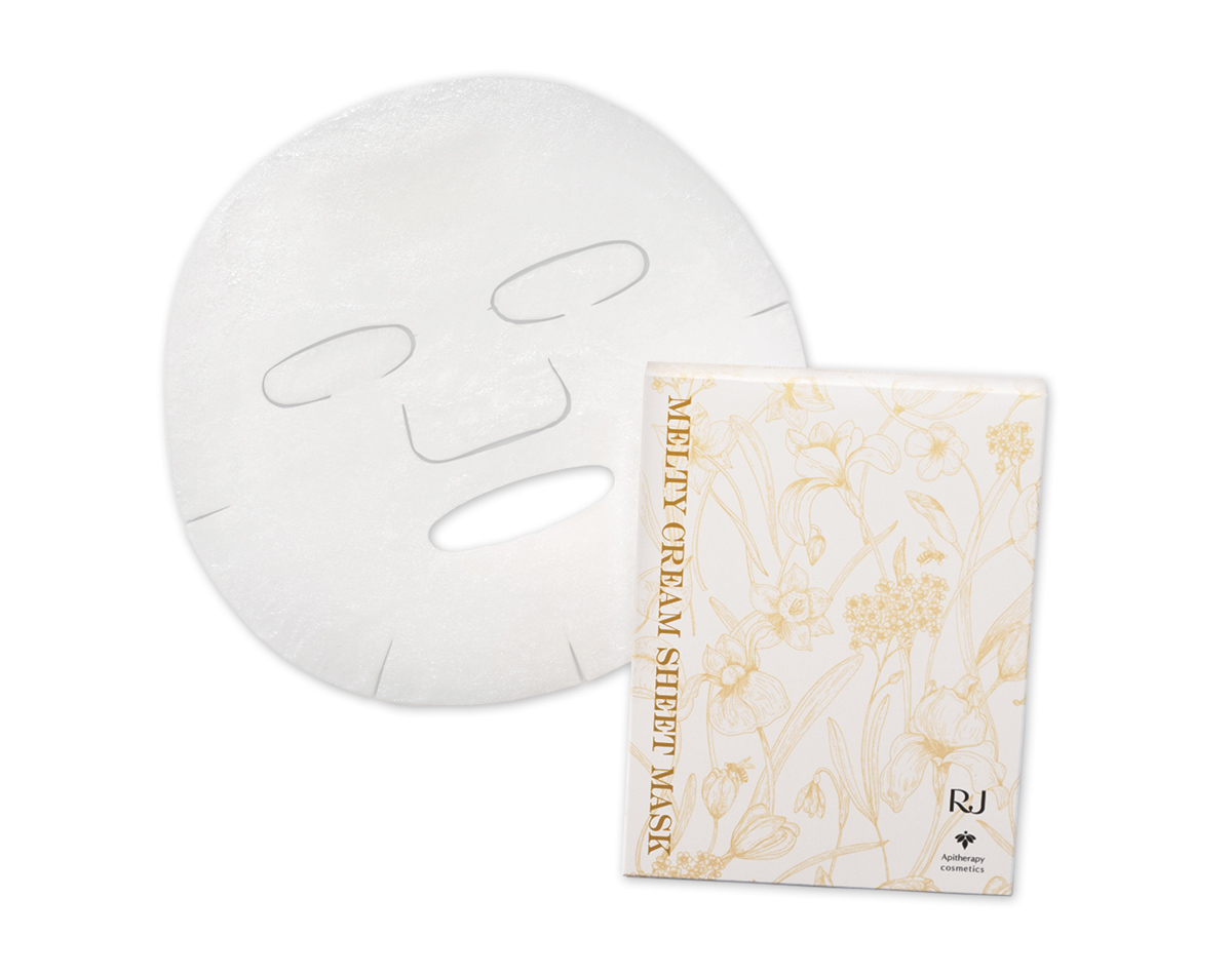 1枚に美容液1本分!? 肌土台が即整うクリームシートマスクで【贅沢