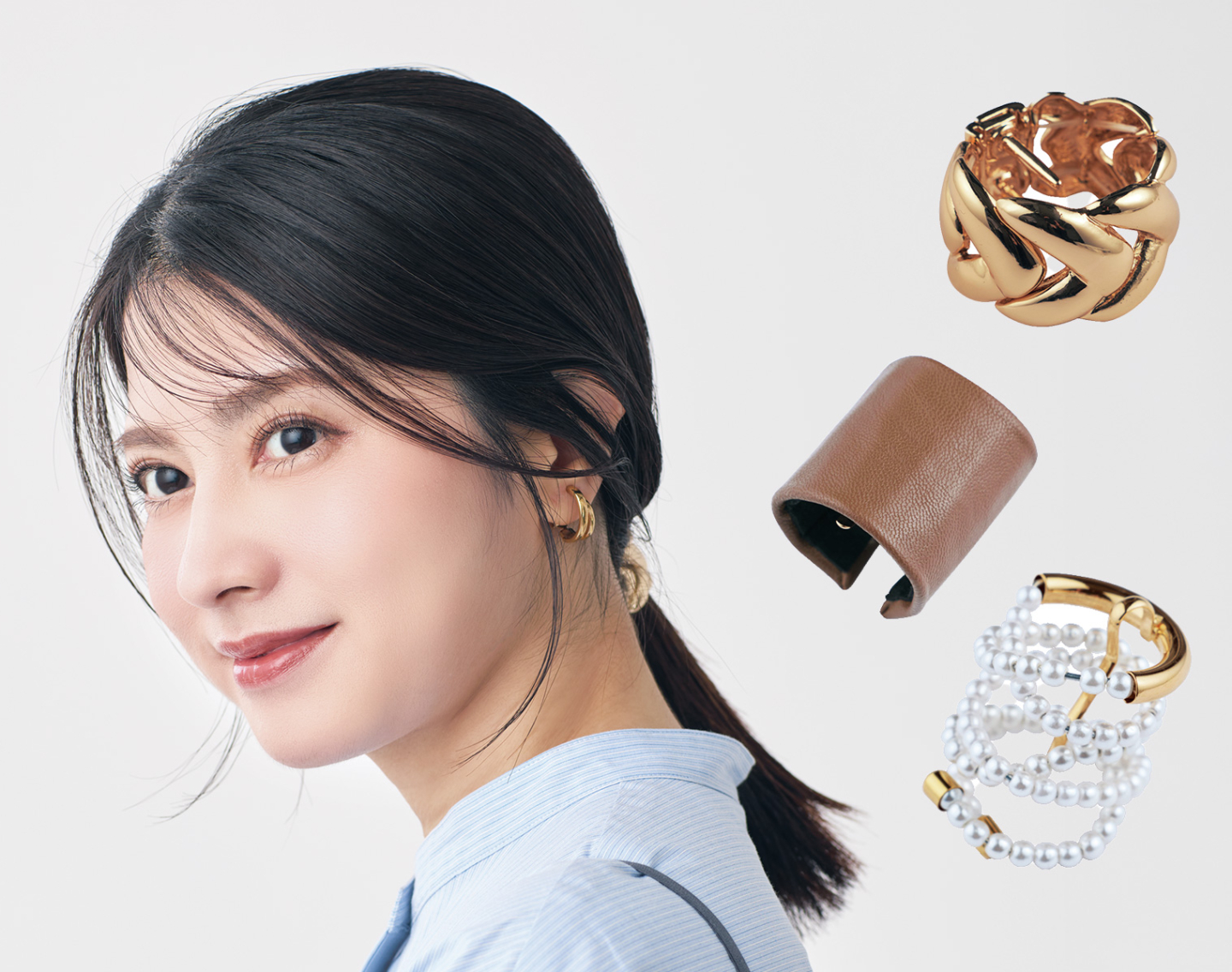 【40代50代の髪悩み】広がる「うねり髪」はヘアカフスですっきり見せ！［6選］