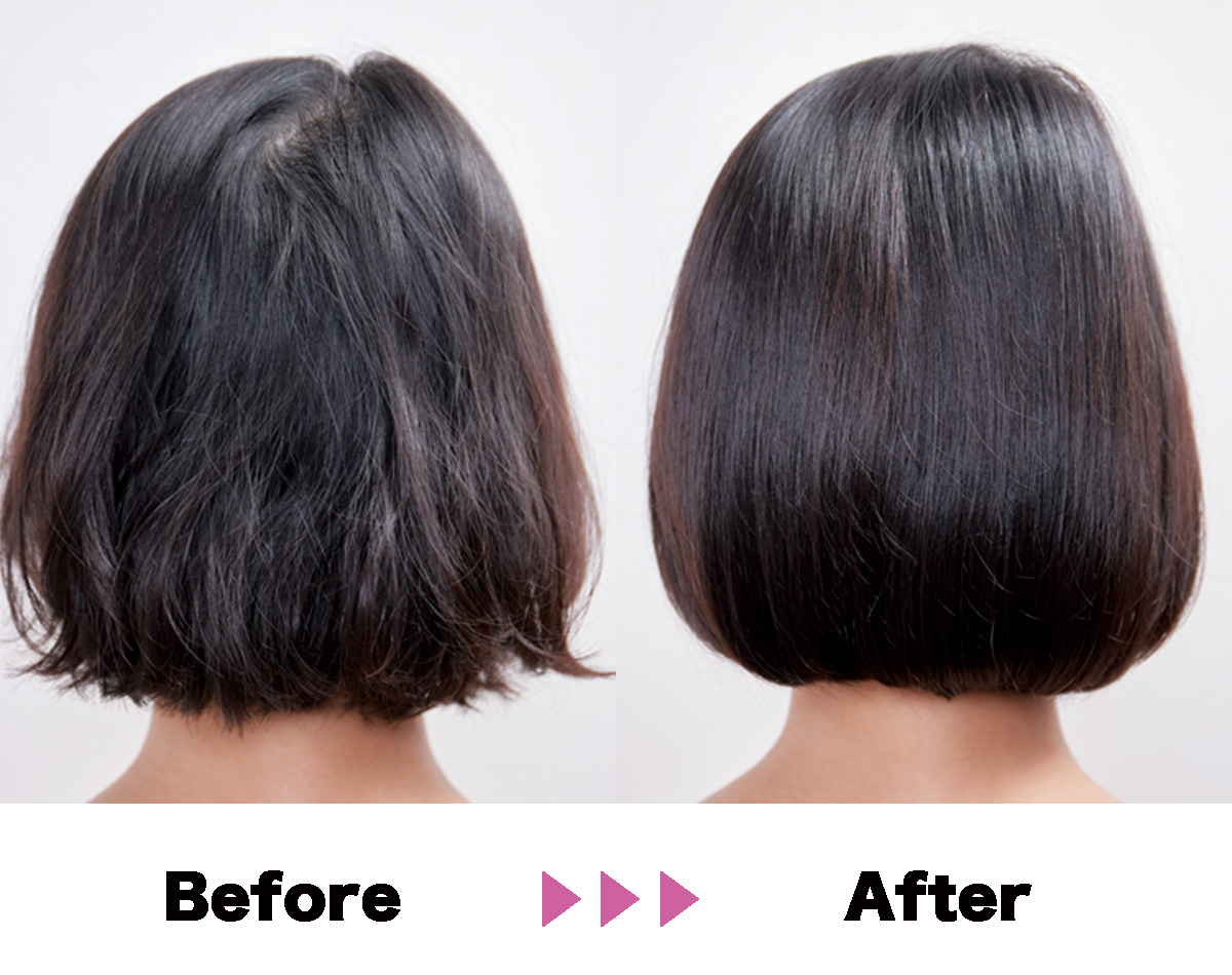 【ビフォーアフター】大人のうねり髪を“美容成分”別に検証！名品シャンプーの実力は？