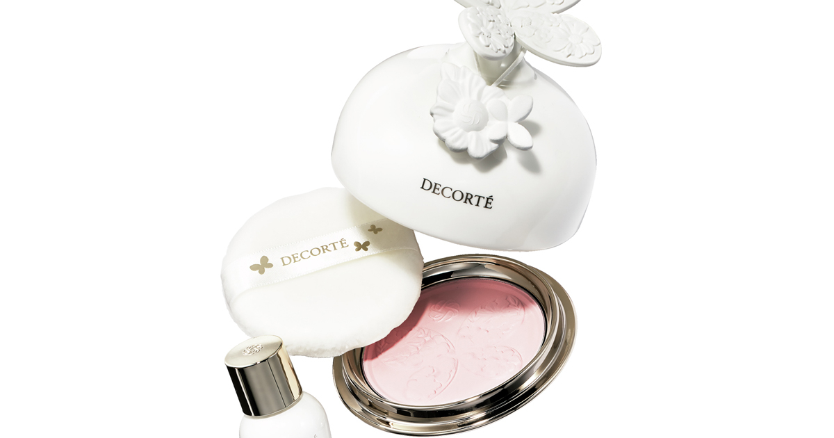 デコルテ　2016限定パウダー デコルテ限定パウダー】唯一無二！蝶が舞うアロマストーンパケが可愛