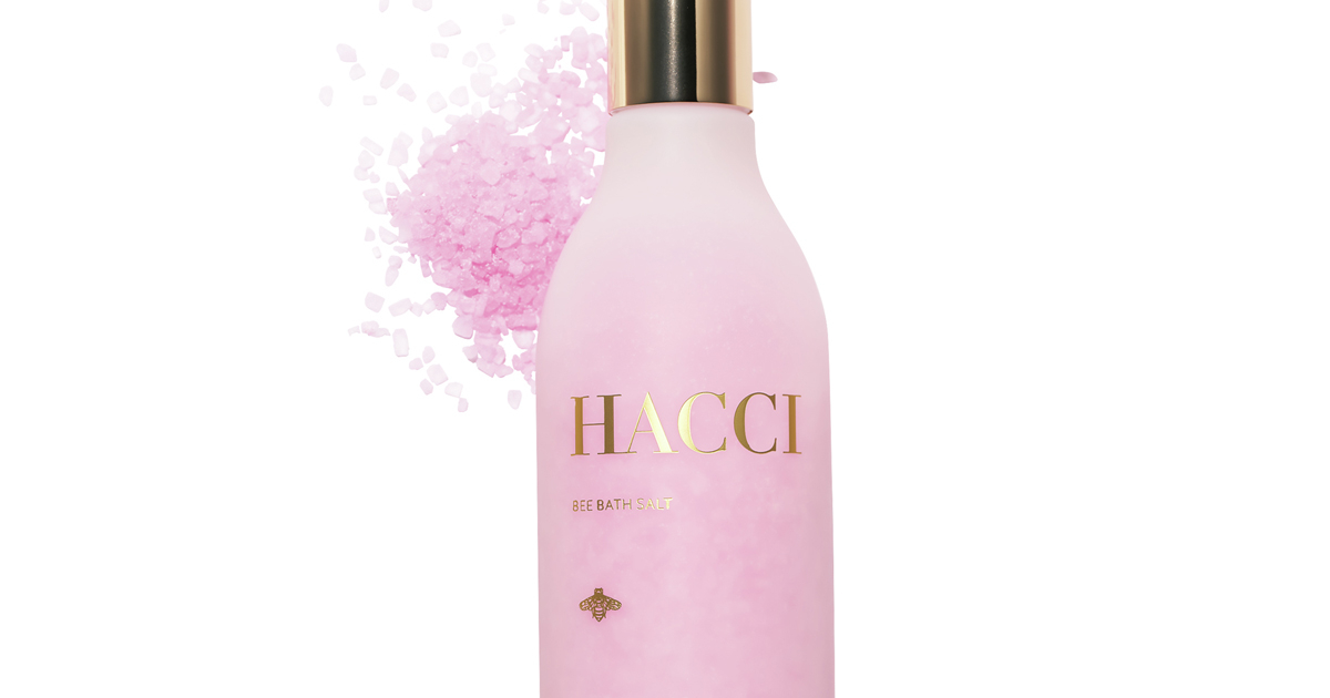 HACCI】パケが可愛いバスソルトは血行もハリもアゲたい大人にぴったり
