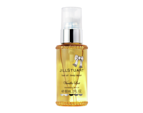 バニラが長時間続く！【ジルスチュアートの限定ヘアオイル】でツヤ髪に！