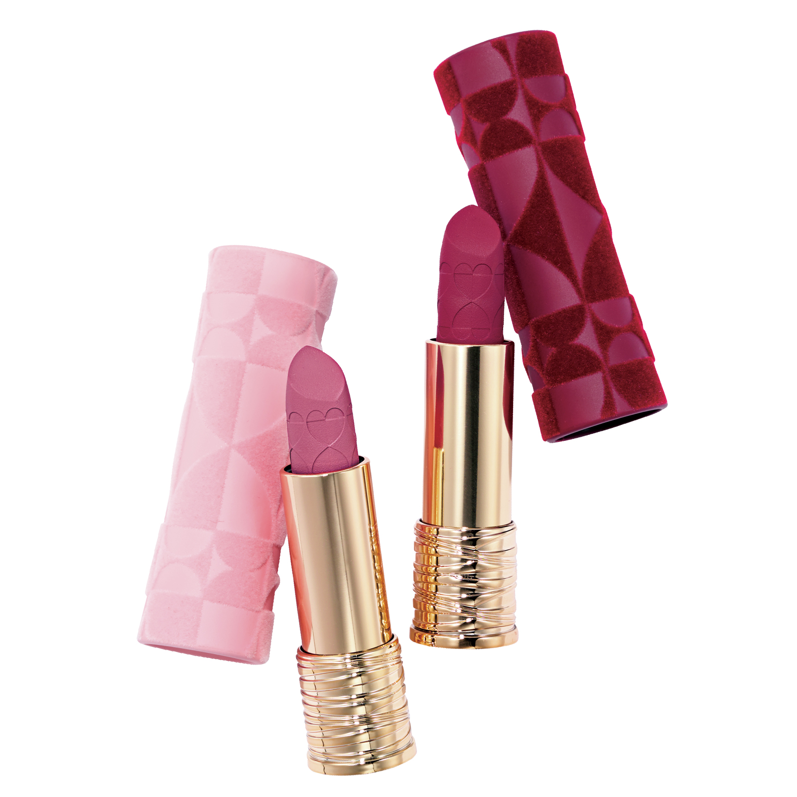 ラプソリュルージュ ドラママット 左から：♯375、♯296