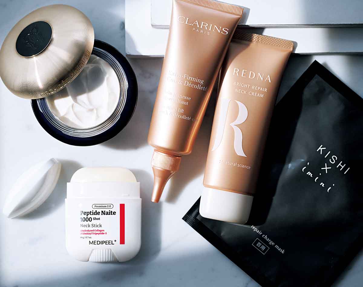 1日3分で首は変わる！シワ・たるみを救う最新ガジェット＆名品7選 | 美