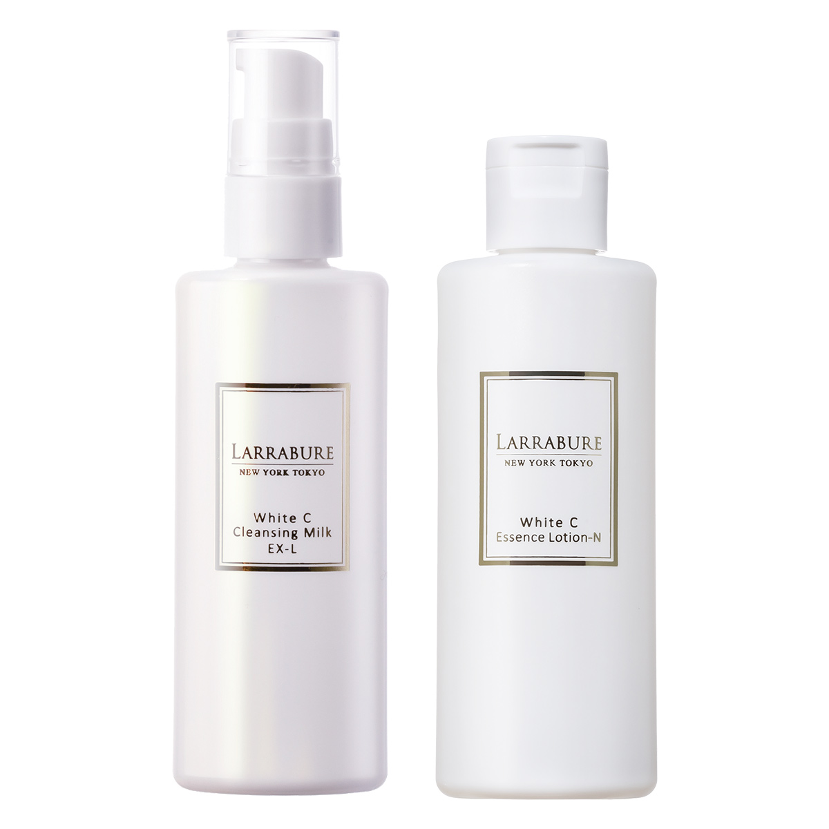 クレンジングミルクとローションのトライアルセットをプレゼント