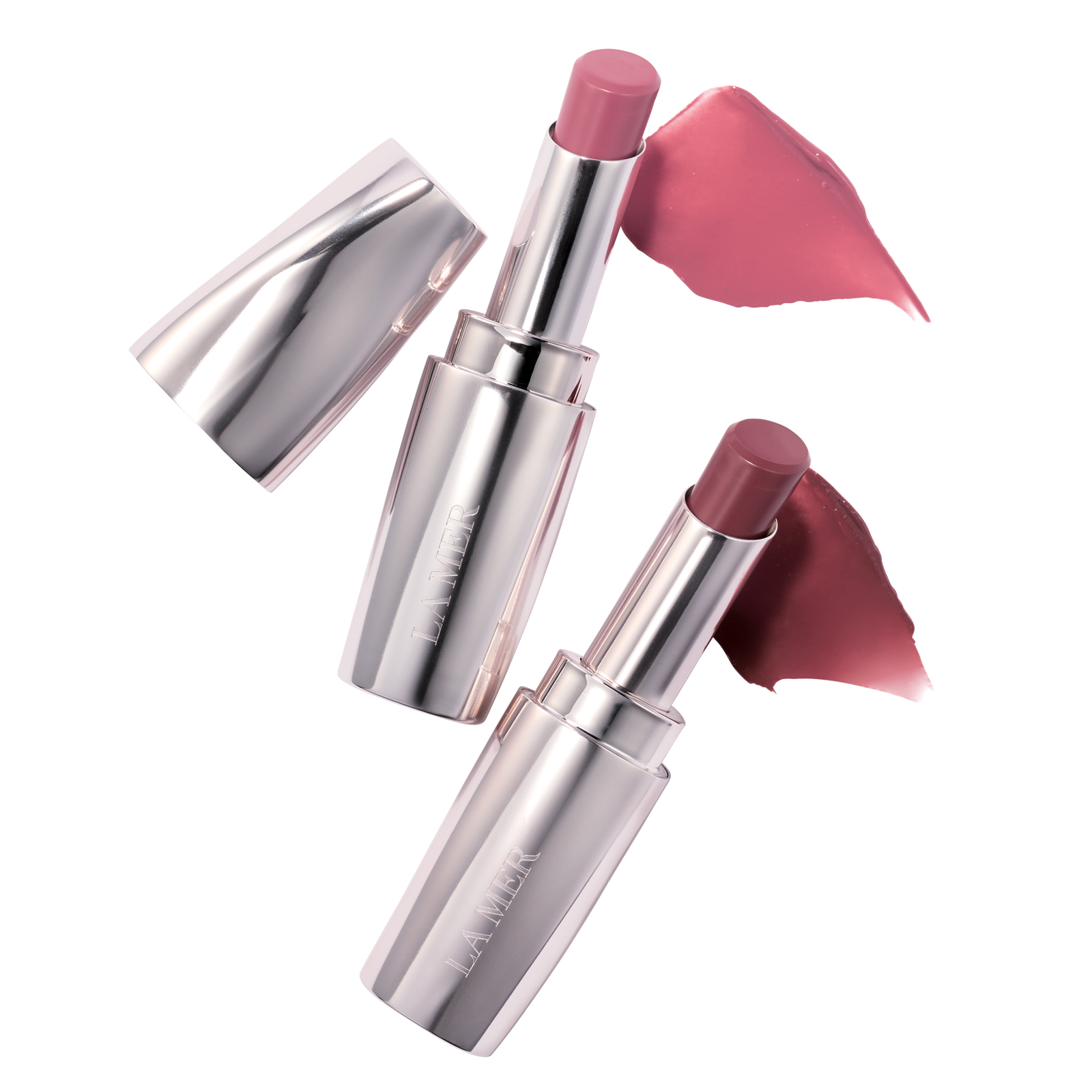 ラメール ザ・リップ トリートメント 上から：ペタル、テラ