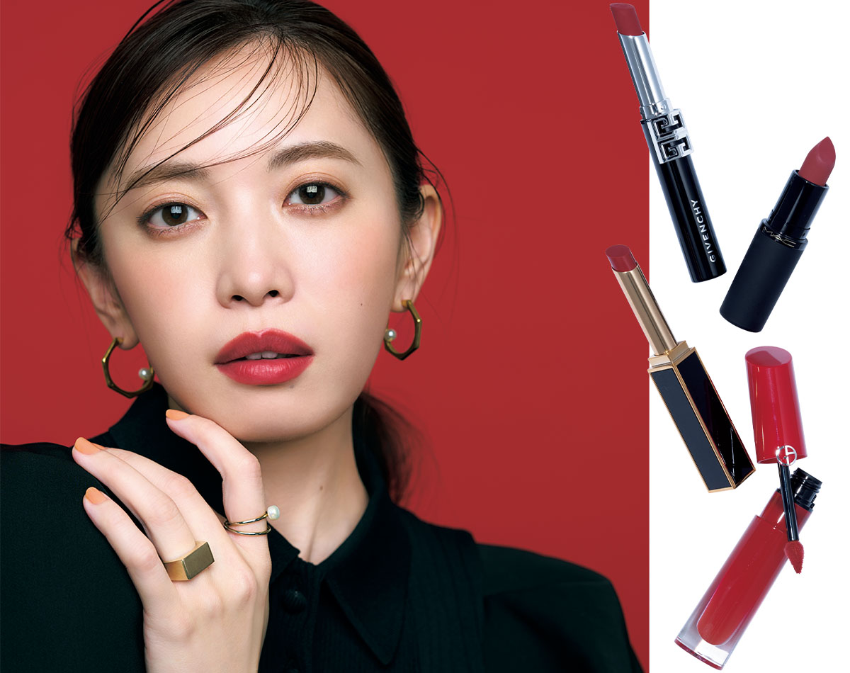 指ポンポンで即、若見え！大人の盛りリップ「くすみ赤」が最適解