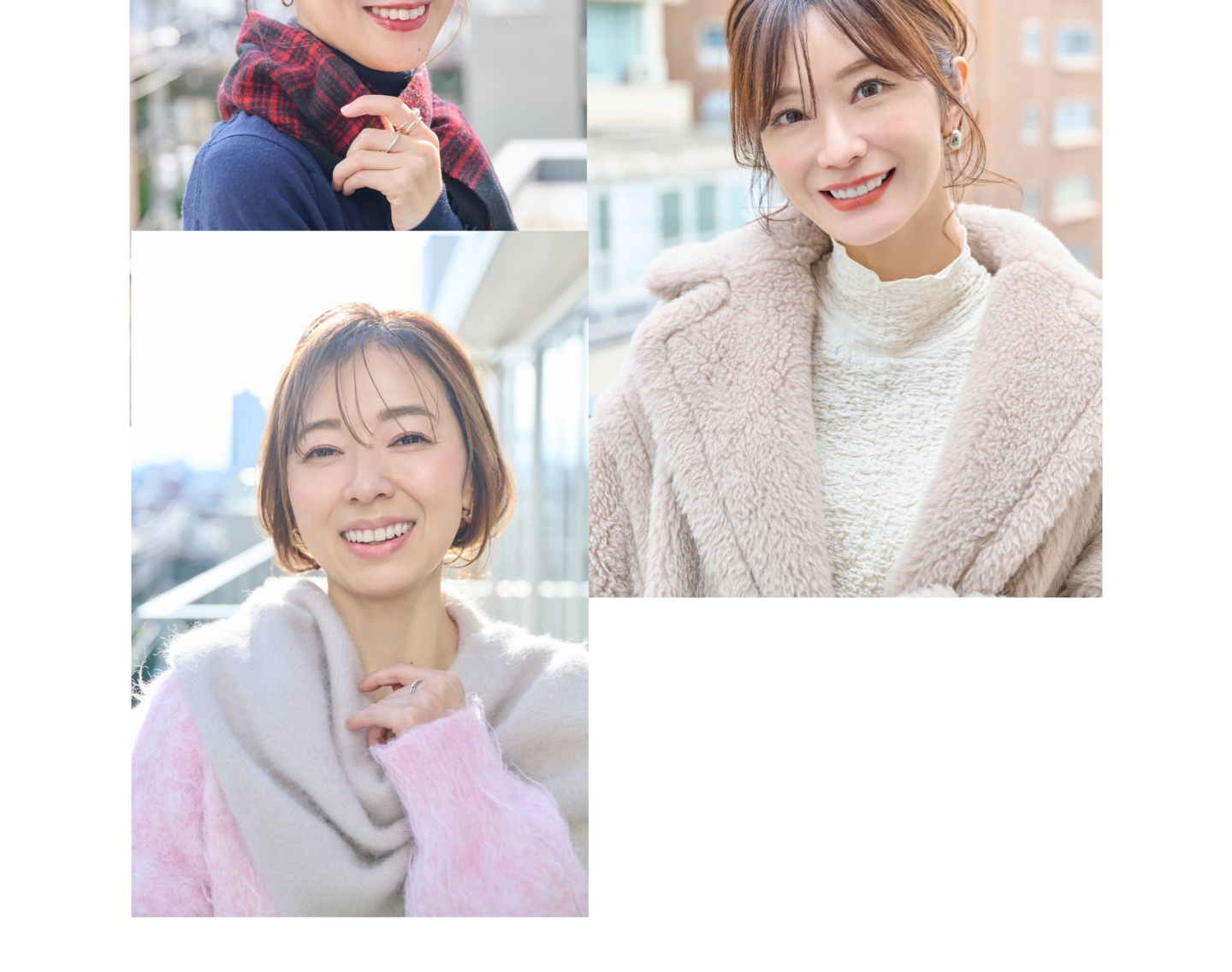 【40代50代のヘアカタログ】春前に変えたい!首元スッキリ小顔ボブアレンジ3選