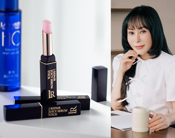 老けくちびるが瞬時にボリュームアップ！２４時間潤う「ララビュウのビタミンスティック」