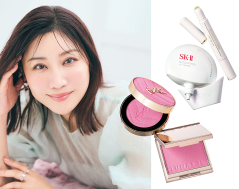 人気美容家が伝授！40代50代の「顔のくすみ」はピンクと“ある色”で消える