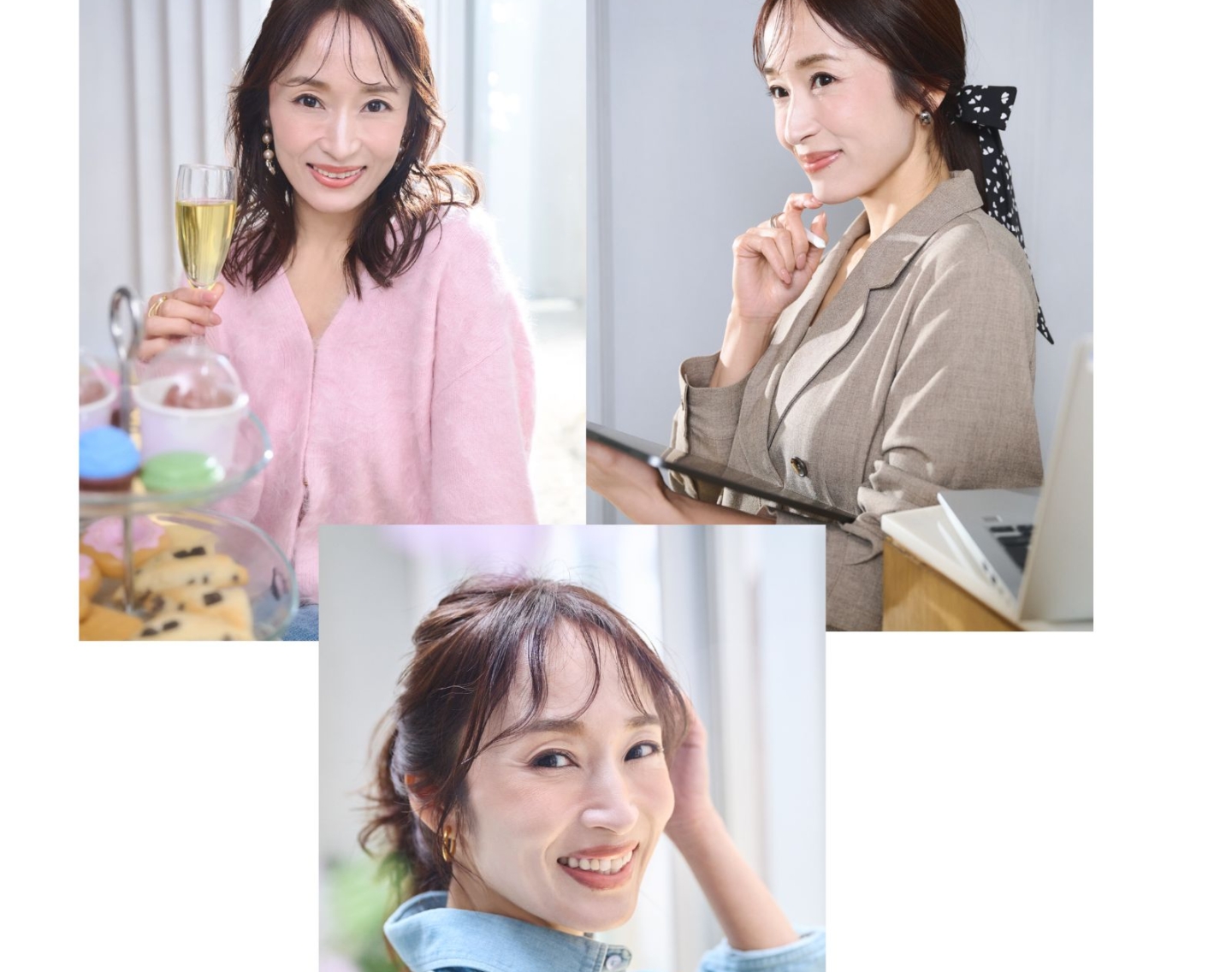 【40代50代のヘアカタログ】薄毛さんも安心!”毛量アップ”ヘアアレンジで春のどんなシーンでも好印象