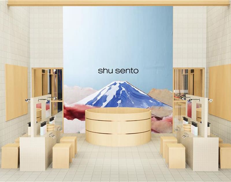 銭湯で【シュウ ウエムラ】？五感で楽しむメイクアップ体験ができるポップアップ イベント開催