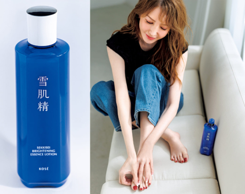 モデル美香さん（50）が明かす“全身発光肌”のつくり方「雪肌精は足の指先まで」美容哲学に迫る！