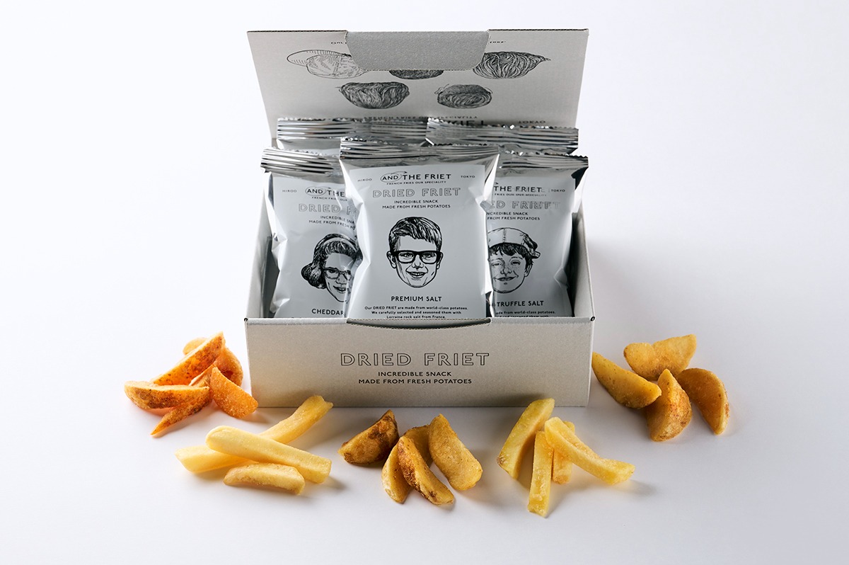 アンド ザ フリット　ドライフリット ミニ5個：MINI 5-PACK GIFT BOX