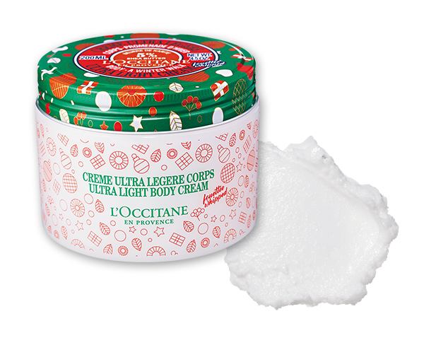 淡雪みたいにふわふわ！甘い香りのクリームで、ホリデーを満喫　L'OCCITANE　フルーティフィグ スノーシア ボディクリーム