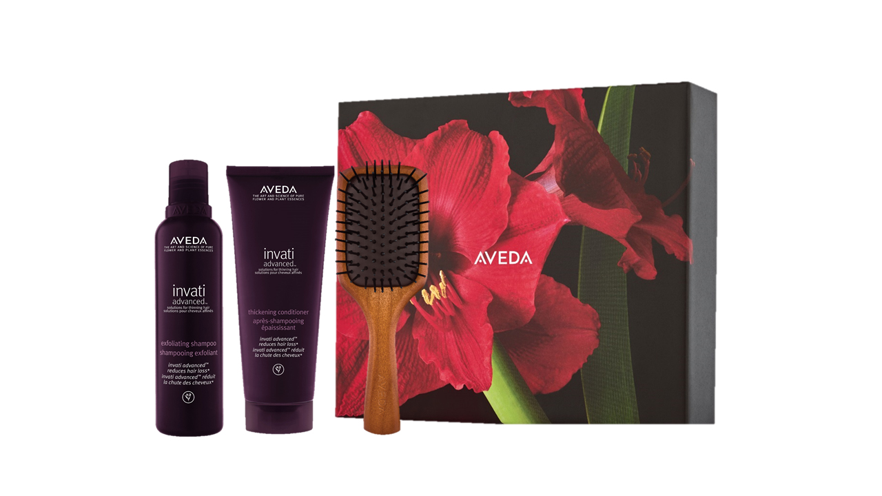 【2019クリスマスコフレ】AVEDA／アヴェダ インヴァティ アドバンス&ミニ パドル ギフト