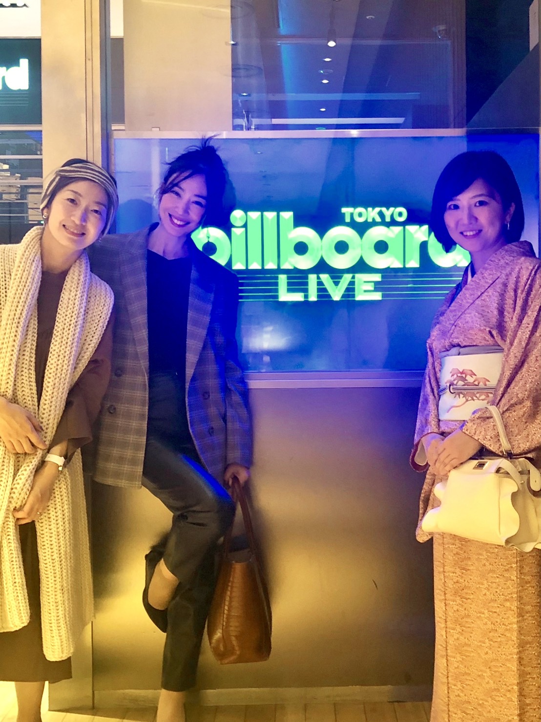 音大卒３人娘がビルボード東京で感動