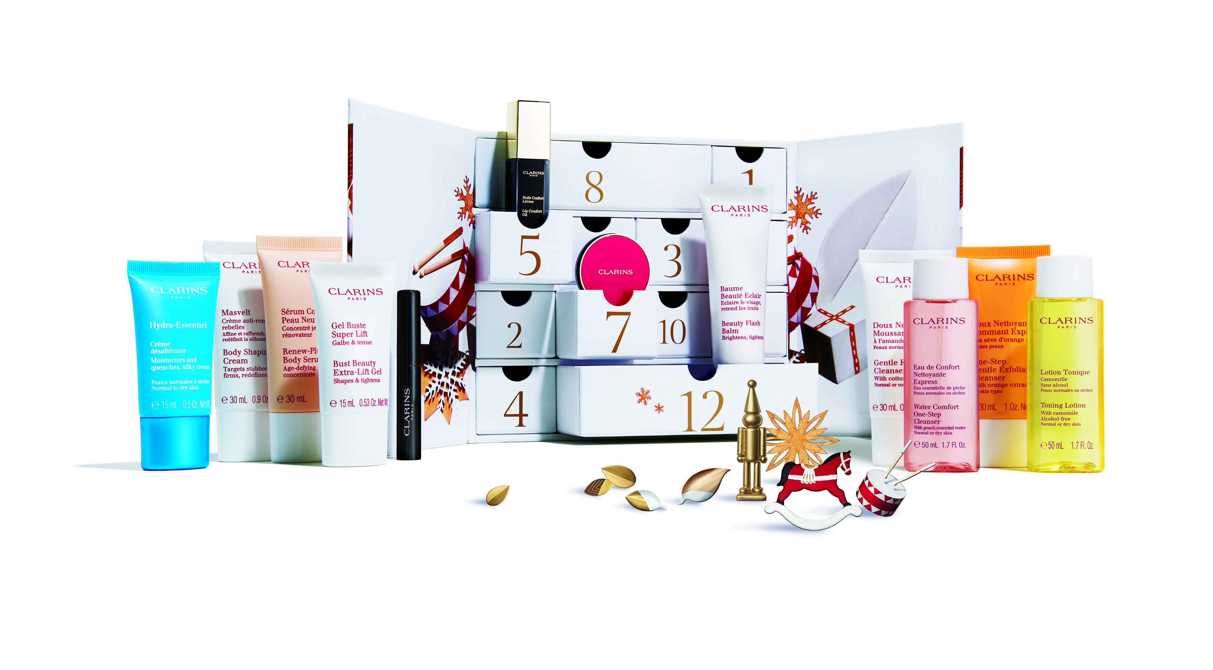 2019クリスマスコフレ】CLARINS／クラランス アドベント カレンダー