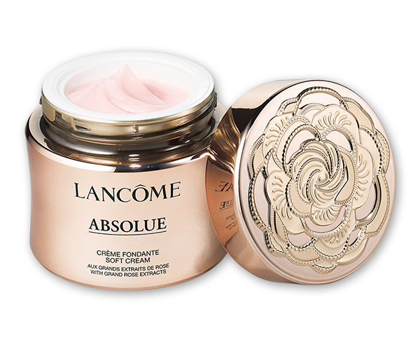 憧れの薔薇色クリームが、ランコムローズを冠した気高い限定デザインで登場　LANCÔME　アプソリュ ソフトクリーム 限定パッケージ