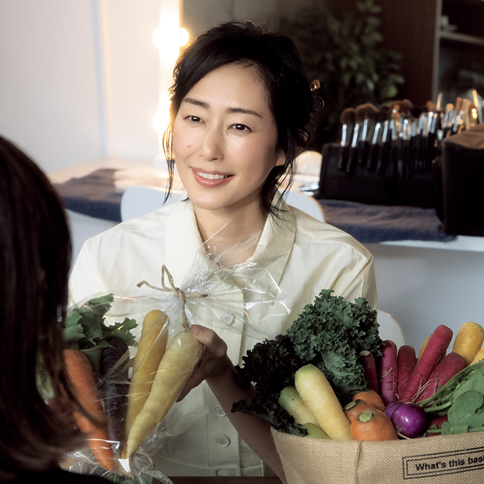 女優・木村多江さんのお味噌汁｜野菜を学んで本当の贅沢を知りました