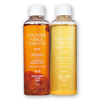 CALEIDO ET BICE　CBフレッシュフラワーズマルチソープ ローズ 他 3月26日発売