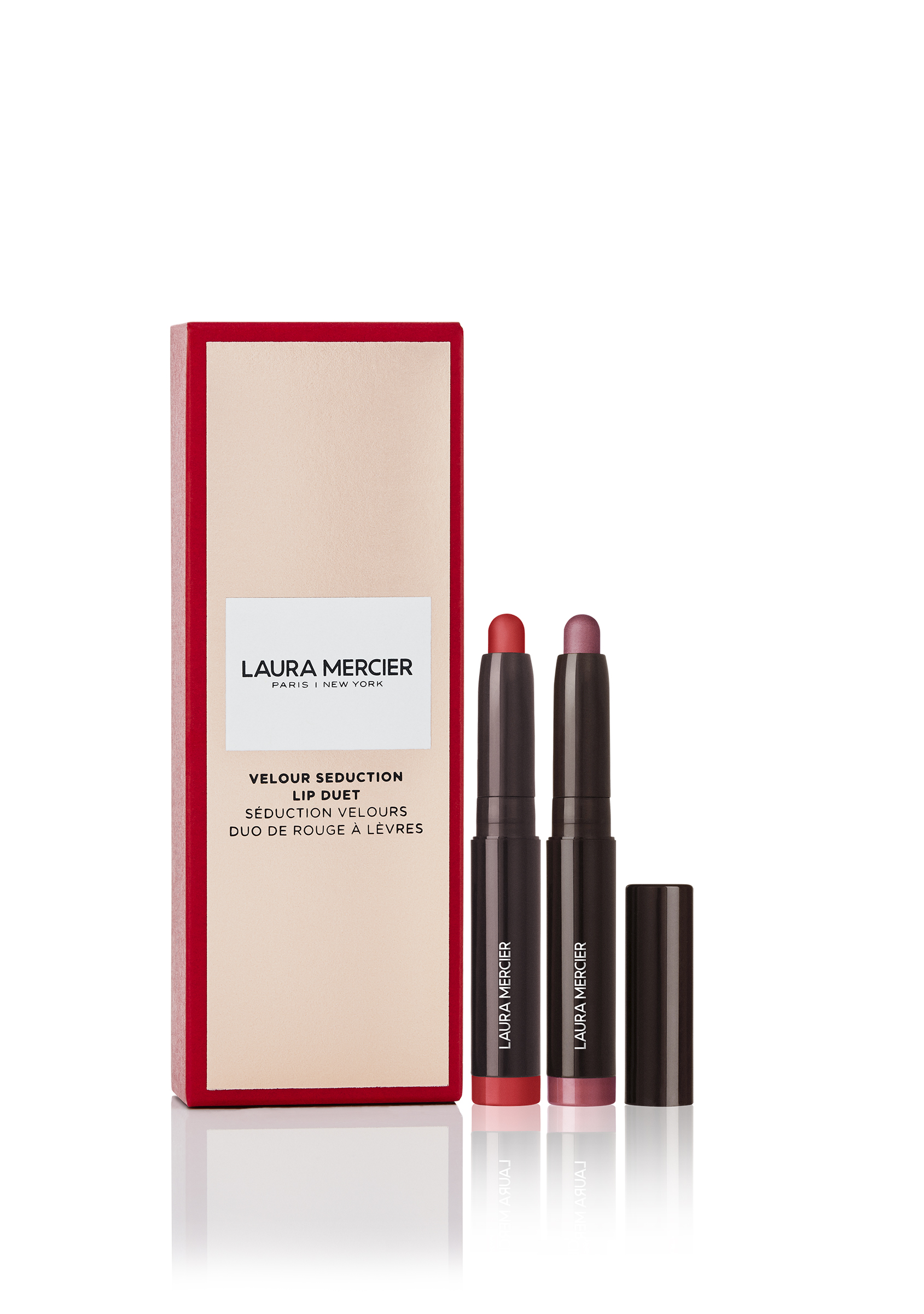 【2019クリスマスコフレ】LAURA MERCIER／ローラ メルシエ ヴェロア セダクション リップ デュエット